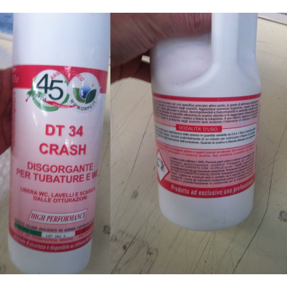 PROFESSIONAL drain cleaner for pipes and toilets, L 1