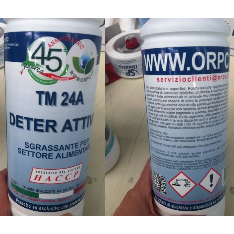 Professional Food-Grade Degreaser, 1 Litre, for Equipment and Surfaces Professional Food-Grade Degreaser, 1 Litre, for Equipment and Surfaces