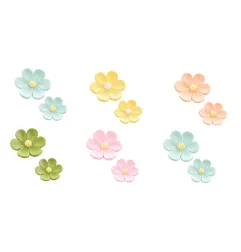 120 pearlescent sugar anemones in assorted colors