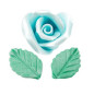 Set di Roselline pronte Perlate con Foglioline