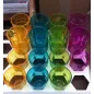 Vasito de plástico de colores de 60 ml para fiestas, bufés y raciones individuales