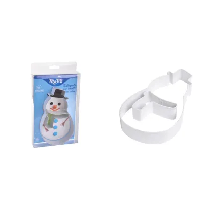 Snowman cookie mould