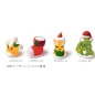 Soggetti Natalizi in Zucchero 3D per Decorazioni Dolci