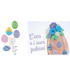 Decoraciones de Pascua para tartas