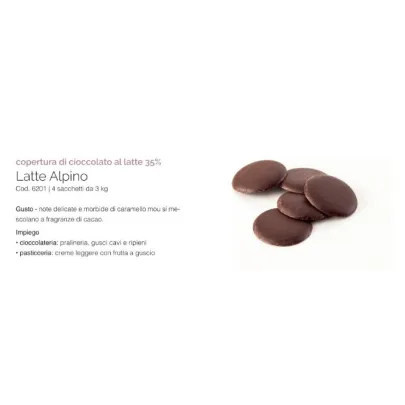 Chocolat de couverture blanc, kg 3