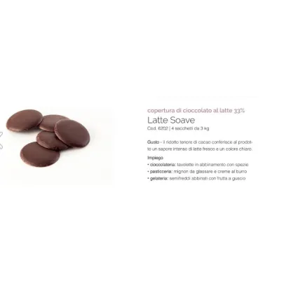 White couverture chocolate, kg 3