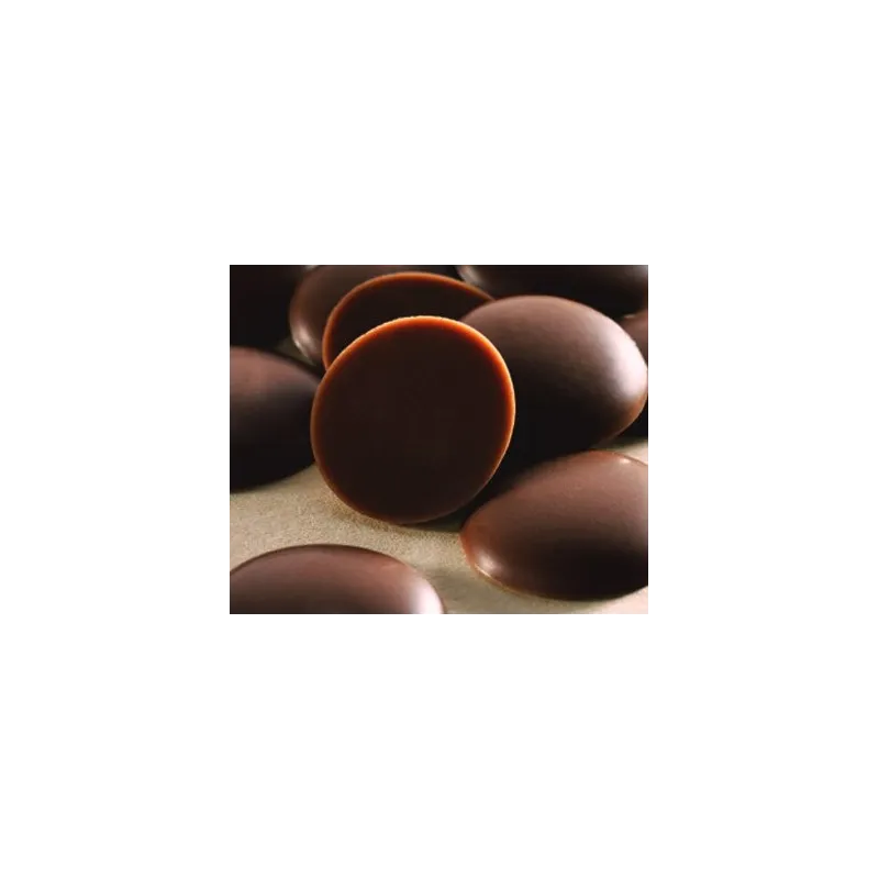 62% Dark Chocolate Coating in Coins, 12 kg, for Patisseries 62% Dark Chocolate Coating in Coins, 12 kg, for Patisseries