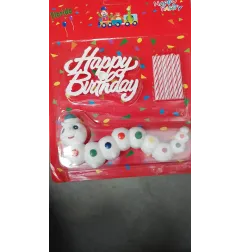 Caterpillar Candles for Birthday Cakes and Cake Decorations