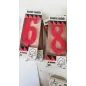 Red Cake Candles – Assorted Numbers for Birthdays Red Cake Candles – Assorted Numbers for Birthdays