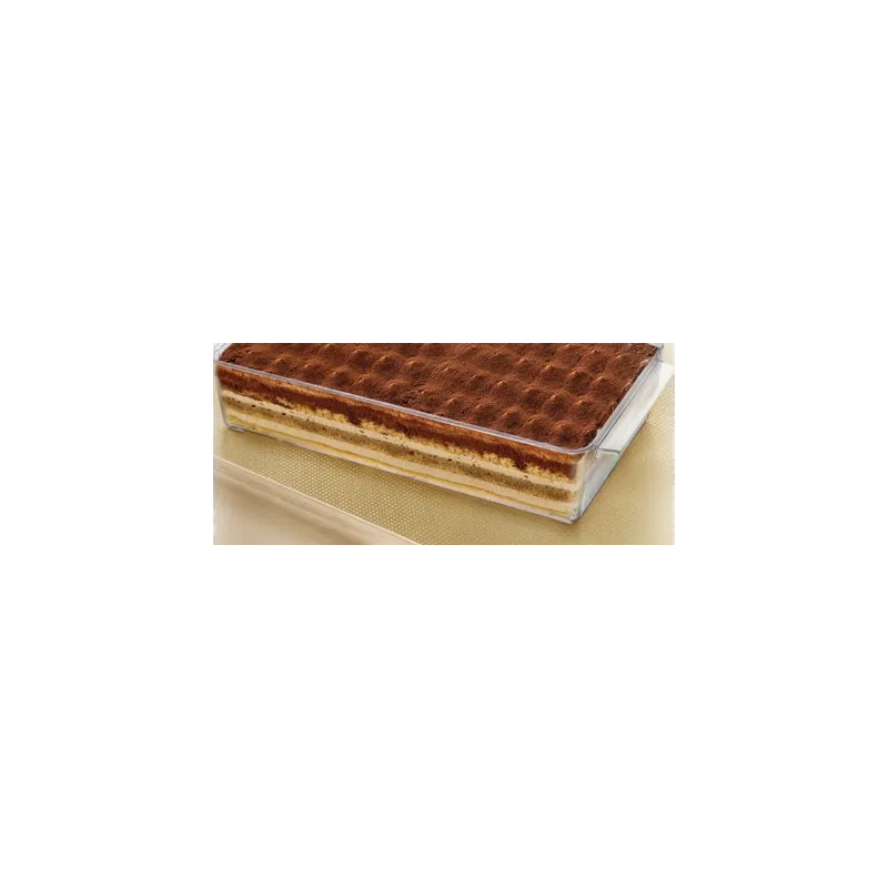 Tortiera in Plastica per Tiramisù Fumé Vari Formati 1 Pezzo Tortiera in Plastica per Tiramisù Fumé Vari Formati 1 Pezzo