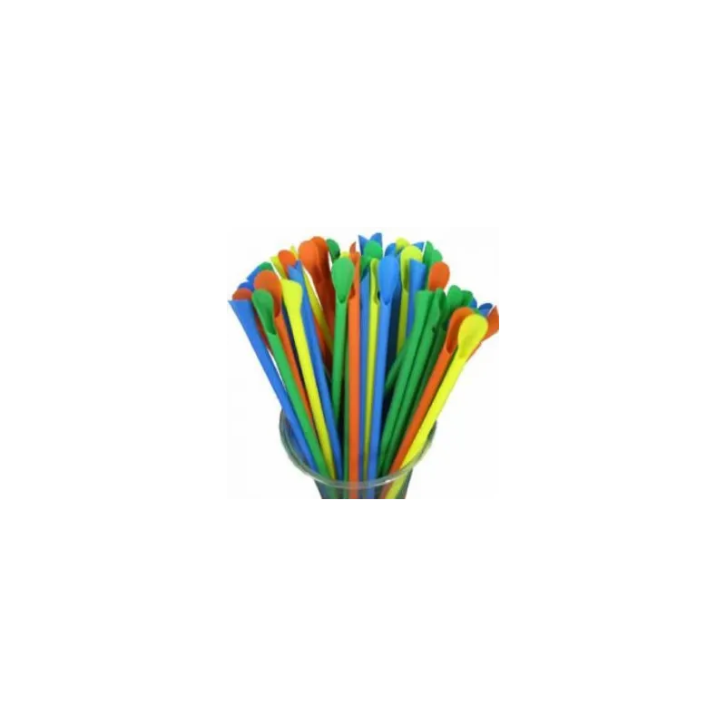500 Cannucce Biodegradabili Cucchiaino 24x0,8 cm Maxi Risparmio 500 Cannucce Biodegradabili Cucchiaino 24x0,8 cm Maxi Risparmio