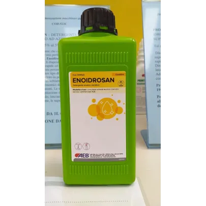 Detergente Enoidrosan de cloro activo para maquinaria, 1 kg