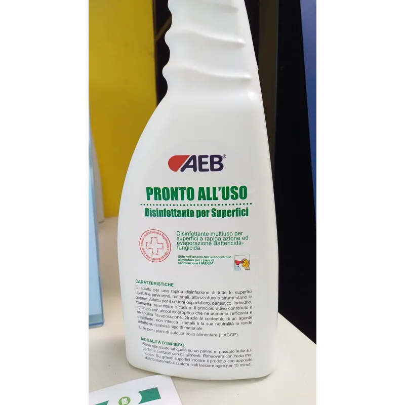 Detersivo Pronto Uso Disinfettante PMC 0,75 L per Superfici Detersivo Pronto Uso Disinfettante PMC 0,75 L per Superfici
