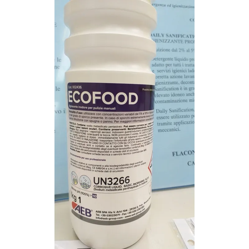 Ecofood Oberflächenentfetter 1 kg – Professionelles Reinigungskonzentrat Ecofood Oberflächenentfetter 1 kg – Professionelles Reinigungskonzentrat