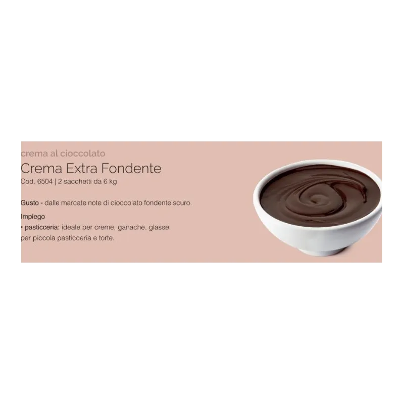 Crema extra fondente Gioari de 4 kg para pasteles, postres y rellenos Crema extra fondente Gioari de 4 kg para pasteles, postres y rellenos