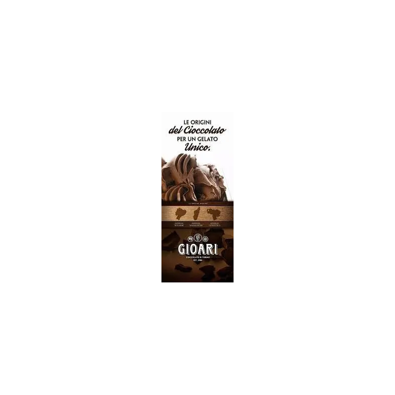 Cioccolato Gioari Monorigine Venezuela 71% 3 kg Cioccolato Gioari Monorigine Venezuela 71% 3 kg