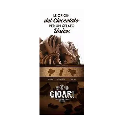 3 kg de chocolate Gioari monorigen Ecuador, 74 %