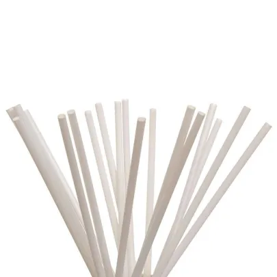 500 pcs straight Bio straws, 21 × 0.6 cm