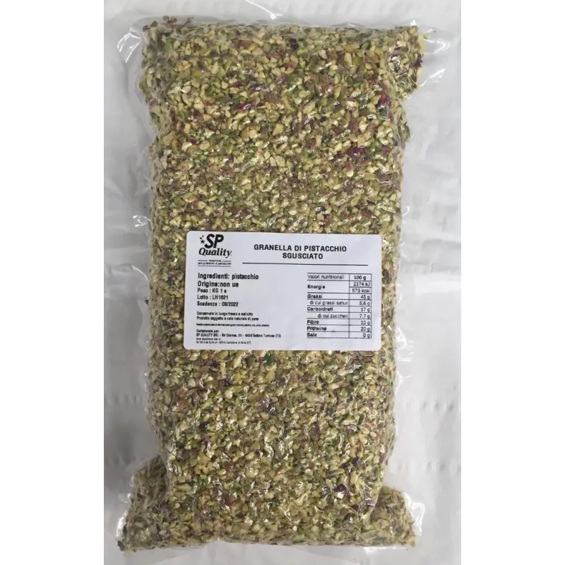 1 kg Granella di Pistacchio non pelato 1 kg Granella di Pistacchio non pelato