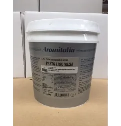 Paste per Gelato base latte gusto Liquirizia