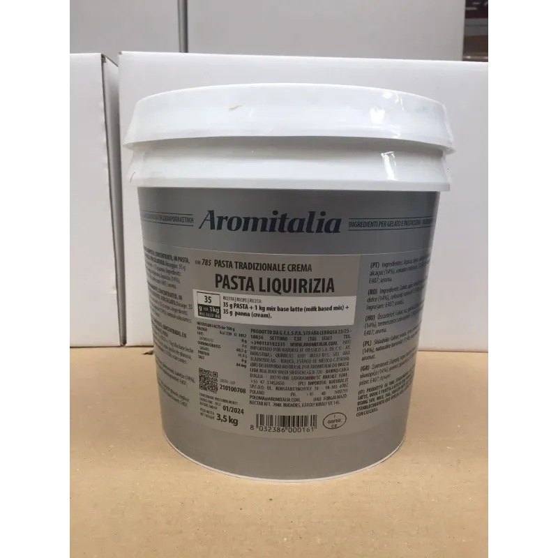 3.5 kg Lakritzpaste für Milcheis 3.5 kg Lakritzpaste für Milcheis