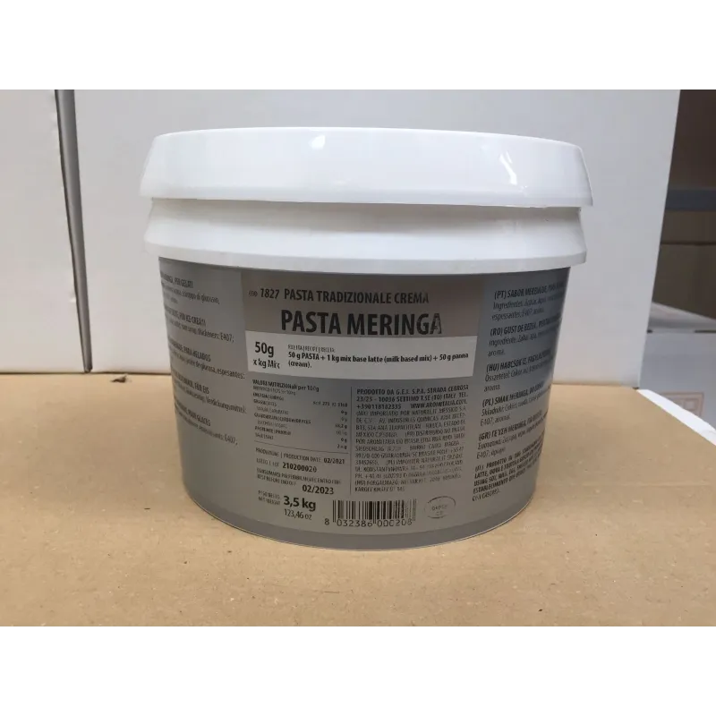 3.5 kg Pasta gusto Meringa per gelato base latte 3.5 kg Pasta gusto Meringa per gelato base latte