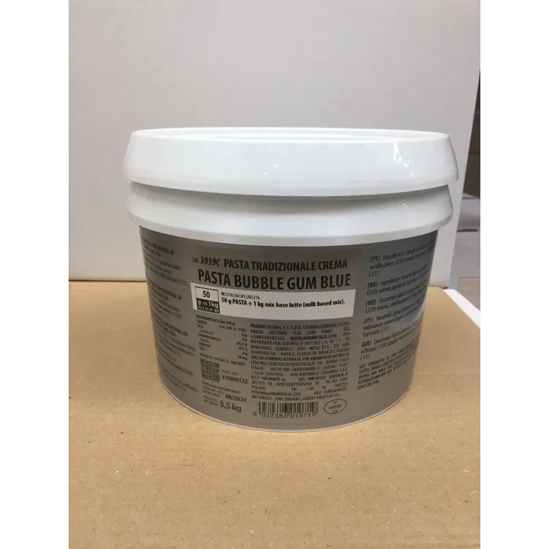 Pasta per Gelato Bubblegum Blu 3.5 kg Pasta per Gelato Bubblegum Blu 3.5 kg