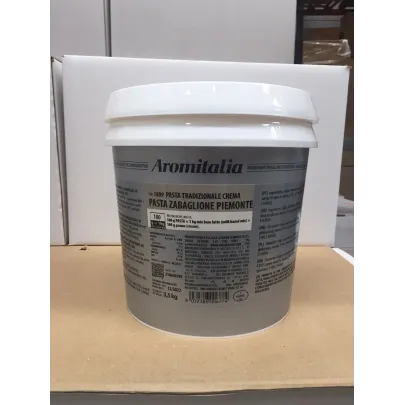 3.5 kg de pasta para helado sabor zabaglione