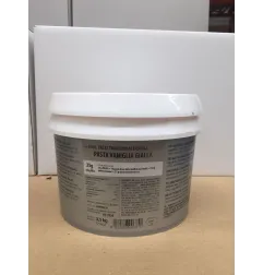 Pasta para helado sabor vainilla amarilla