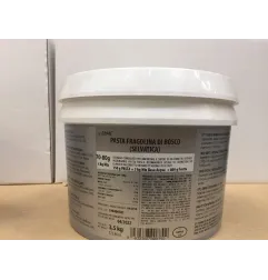 Wild-strawberry fruit gelato paste