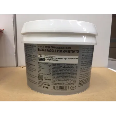 Top strawberry fruit gelato paste for sorbet