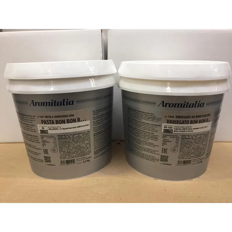 7 kg Set aus Bon Bon Paste und Sauce für Speiseeis 7 kg Set aus Bon Bon Paste und Sauce für Speiseeis