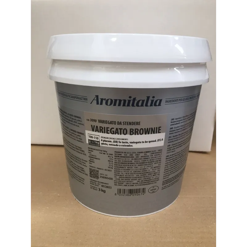 Variegato per Gelato Brownie 3 kg Variegato per Gelato Brownie 3 kg