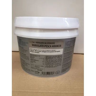 Variegato per gelato Pesca Arancia