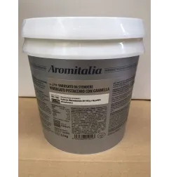 Variegato per gelato al Pistacchio con granella
