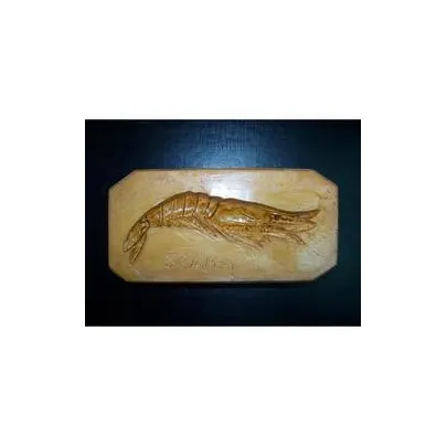 Plaster langoustine mould