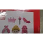 6 cm Flat Sugar Princesses – Set of 6 6 cm Flat Sugar Princesses – Set of 6