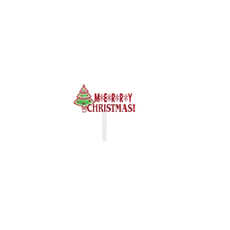 Bastoncini in Plastica Merry Christmas Bastoncini in Plastica Merry Christmas