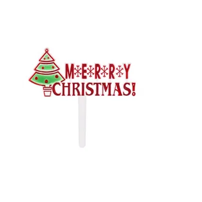 Merry Christhmas plastic sticks