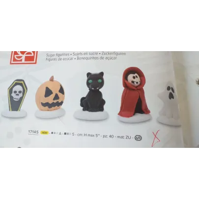 Soggetti Halloween in zucchero