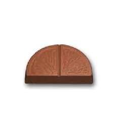 Orange-segment chocolate mould