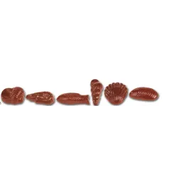 Orange-segment chocolate mould