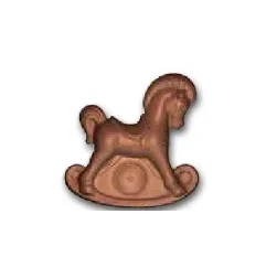 Schokoladenform Schaukelpferd