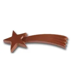 Molde para estrella fugaz de chocolate
