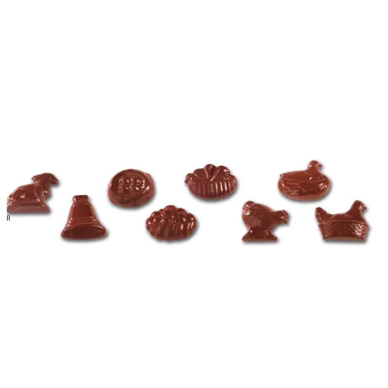 Moule assorti d'animaux de Pâques en chocolat Moule assorti d'animaux de Pâques en chocolat