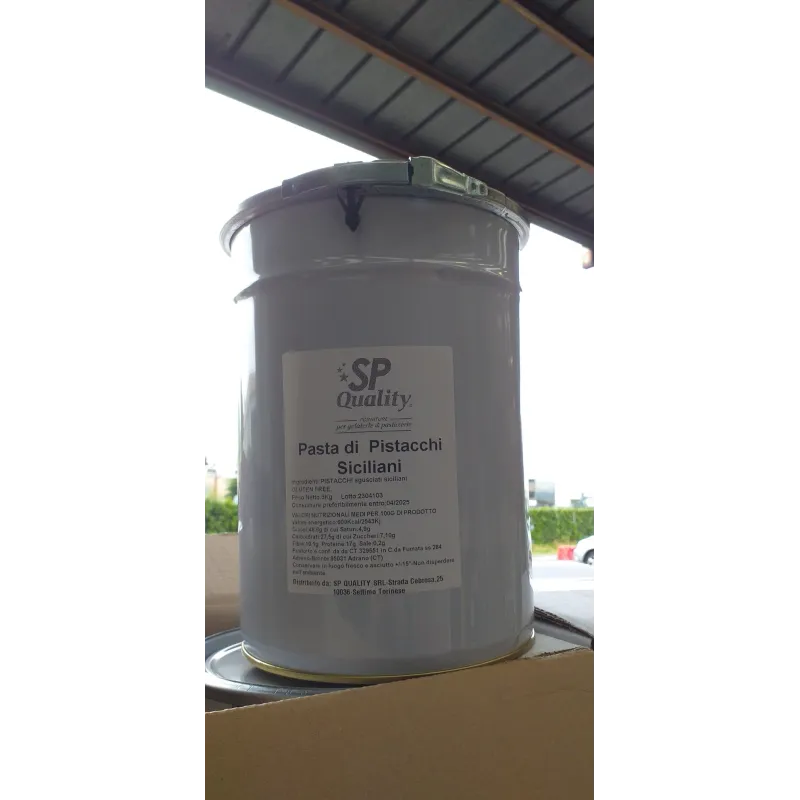 Sun Sicilian Pistachio Paste, 5 kg, for Ice Cream and Pastry Shops Sun Sicilian Pistachio Paste, 5 kg, for Ice Cream and Pastry Shops