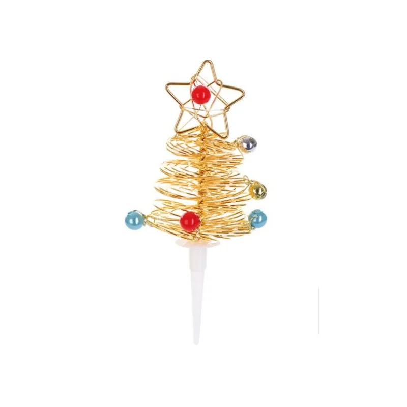 Albero di Natale in Plastica per torte h 5.5 Albero di Natale in Plastica per torte h 5.5