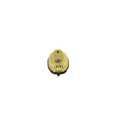 100 gold oval bases for cake numbers