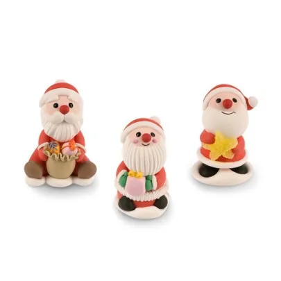 Big-nosed Santa Claus in gelatin and sugar H.6