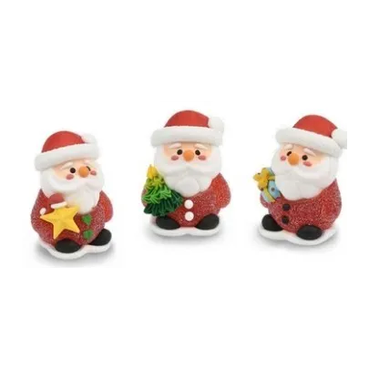 Babbo Natale Paffuto Gelatina e Zucchero H.5,5